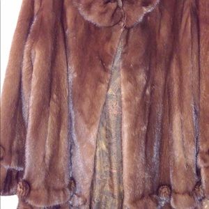 Mink Swing Coat